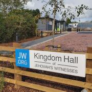 The new Kingdom Hall on Carmarthen Road