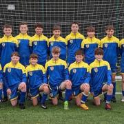 Drefach U14s team, which dominated at the weekend