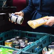 Around 1.3m food parcels were given out in just six months by Trussell Trust foodbanks.