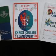 A trio of programmes to celebrate the 75th game between the schools (1963), the centenary game (1979) and the 100th match (1988)