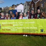WALK: A previous Fairtrade walk by Phil Broadhurst and members of the Ammanford Fair Trade Group. Picture: Phil Broadhurst