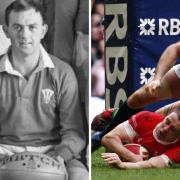 Clive Rowlands (L) and Shane Williams (R). Pictures: Newsquest/David Davies/PA