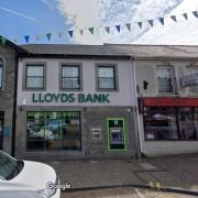 Ystradgynlais’ 8,000 residents will be left without a bank when Lloyds closes its branch later this year. Picture: Google Street View