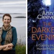 Ann Cleeves' The Darkest Evening script will provide the basis for a murder mystery at Ammanford Library next month.
