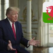 Donald Trump interviewed by S4C