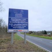 A40 Llanddewi Velfrey and Redstone Cross improvements
