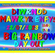 The Ammanford Rainbow Big Day Out will be held on Saturday.