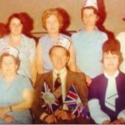 A photo of the Carregamman committee for the Queen's Jubilee street party in the 1970's submitted by David H Williams.