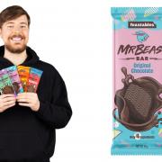 MrBeast's Feastables chocolate is now available in some Carmarthenshire stores. Pictures: MrBeast