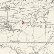 Gwaun Cae Gurwen Colliery map from the early 1900s. Picture: OS Maps 2nd Edition