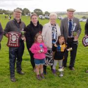 Winners of the sheep section. Picture: Stuart Ladd