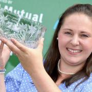 Katie Rose-Davies, last year's NFU Woman Farmer of the Year. Image: NFU Cymru