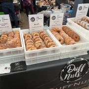 Duffnuts is one of the stalls at the Food & Music Fair. Picture: Aberglasney