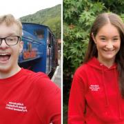 Ashley and Alice provided some top tips for students starting college this week. Pictures: Careers Wales