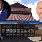 Adam Price and Cefin Campbell have spoken of their concerns following the Health Inspectorate Wales report on Prince Philip Hospital
