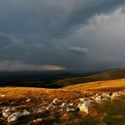 Storm over Black Mountains