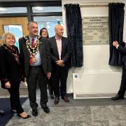 Ysgol Gynradd Gymraeg Pontardawe's new classrooms were opened by Jeremy Miles