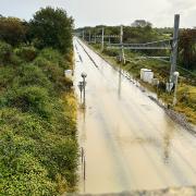Flooding at Wootton Bassett has caused train services to be delayed, cancelled or altered between south Wales and Bristol