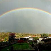 Rainbow over Cwmllynfell