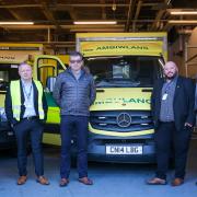 Welsh Ambulance Services' ambulances will be getting an upgrade, with some in Haverfordwest already using the new technology