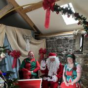Santa will be returning to Aberglasney's winter fair