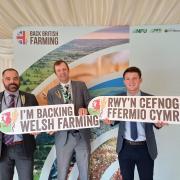 Jonathan Edwards is backing the NFU's campaign about supporting British and Welsh farmers