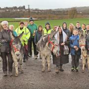 Walkers were raising funds for St Teilo's Church