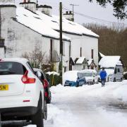 Snow and ice is expected across Carmarthenshire on Monday and Tuesday (January 8 and 9).