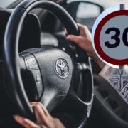 There will be a temporary 30mph speed limit in place