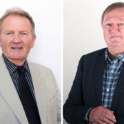Councillors Glynog Davies and Alun Lenny are calling for the Welsh Government to fund the teacher's pay uplift.