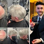 Rhys set up Hair Studio 71 in Ammanford after finding a lack of hair replacement services in south Wales.