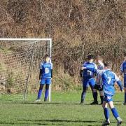 Cwmamman United's under-13s side ran out 8-0 winners over Pontardawe Town