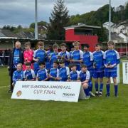 Cwmamman United U14s clinched the West Glamorgan Cup after a penalty shootout