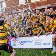 Betws RFC were unfazed by the defeat to Llandeilo as they were crowned champions