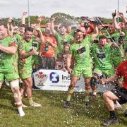 Champagne was well-deserved after Llandovery secured their second Premiership title win in a row