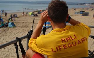RNLI lifeguard on duty. Picture: RNLI..