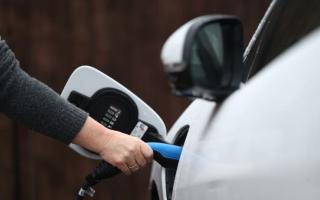 Powys is leading the way on the roll-out of charging points for electric vehicles. Pic: PA