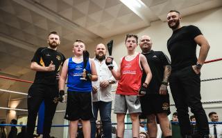 Boxers of all ages took part in the evening
