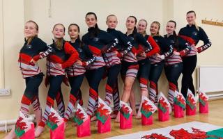 Students from Inspire Arts Academy in Ammanford will be competing at the World Freestyle Dance Championships in Blackpool this weekend. Picture: Inspire Arts Academy