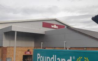 Poundland lorries were spotted at the old Wilko store in Ammanford.