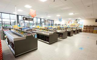 The new Aldi will be opening in Pontarddulais