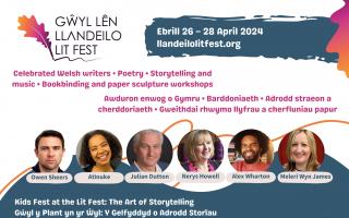 Llandeilo Lit Fest will take place in April